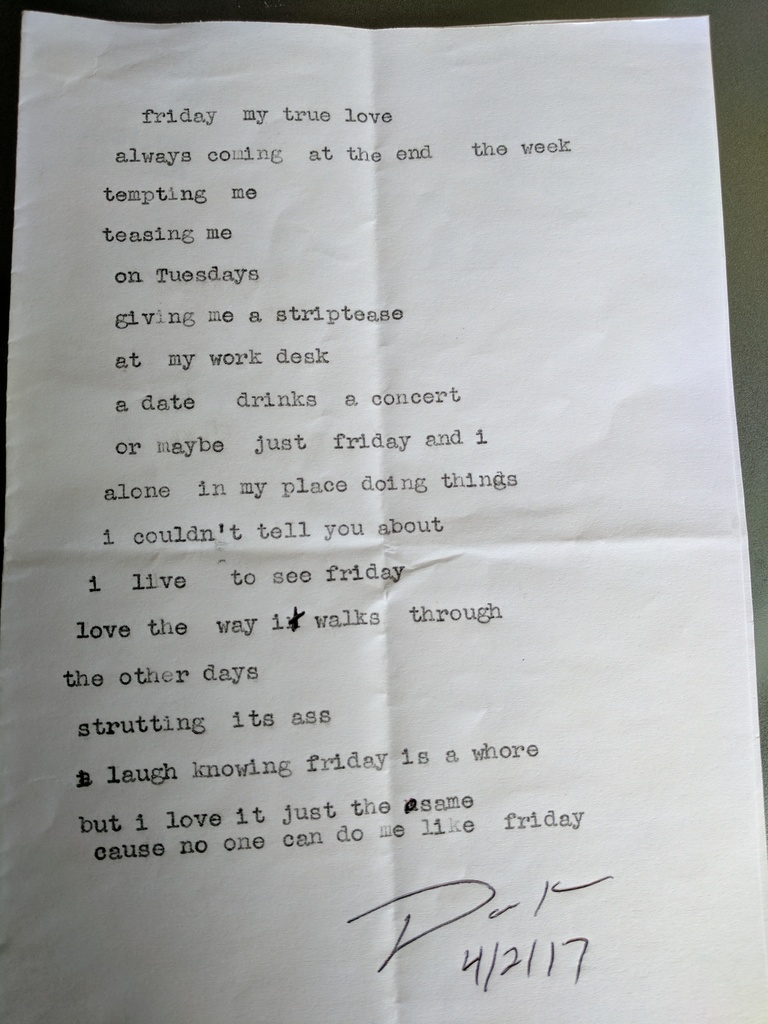 the first professional poem